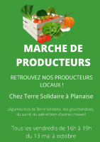 Affiche MARCHE DE PRODUCTEURS